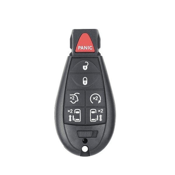 Keyless Factory KeylessFactory: 2009-2014 Chrysler Dodge Jeep / 7-Button Keyless Go Fobik / IYZ-C01C RSK-CDJ-KGF-7